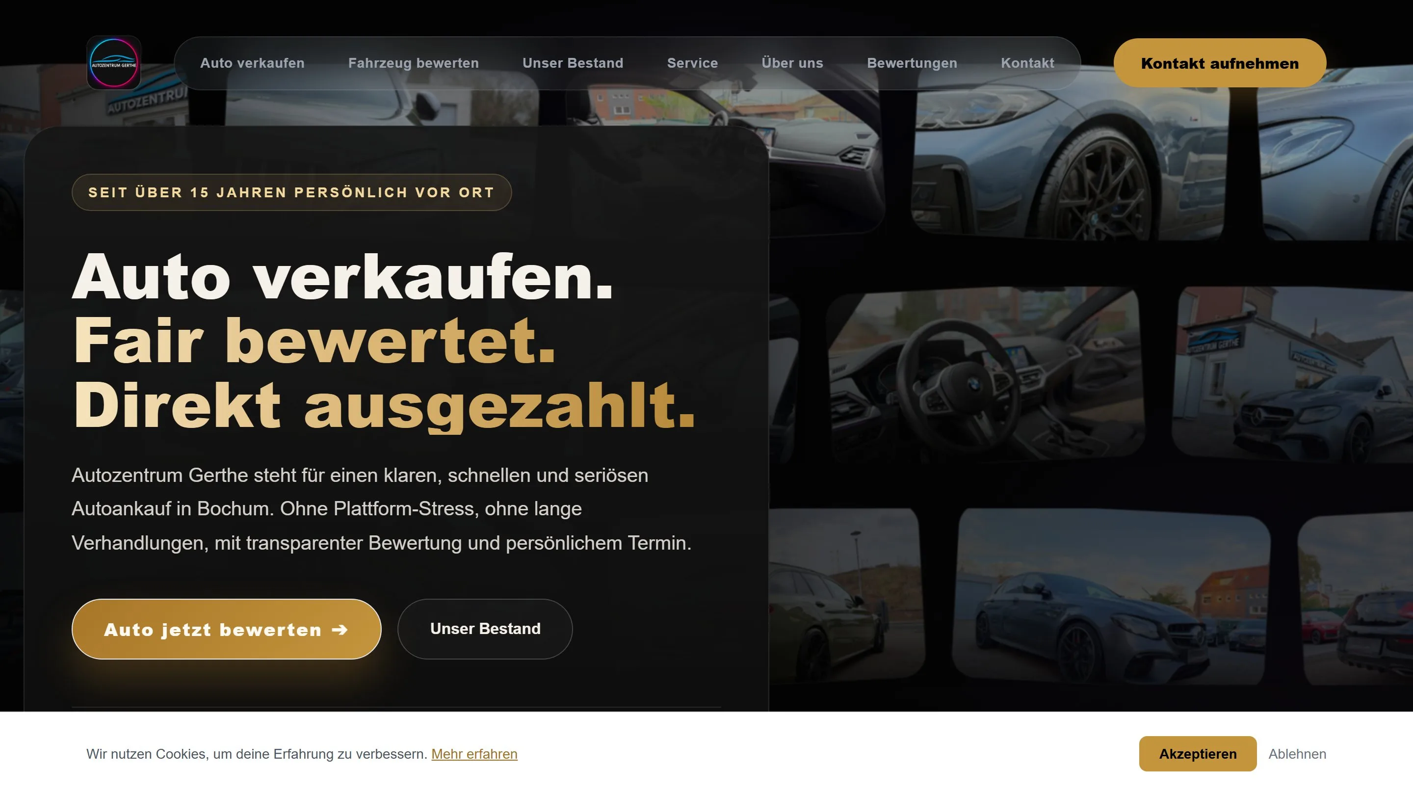 Website Screenshot Autolos24 - autolos24.de